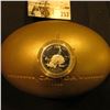 Image 2 : 1999 "August" Canada Silver Proof Quarter in original football shaped box.
