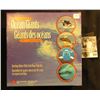 Image 1 : 1998 "Canada's Ocean Giants Sterling Silver Fifty Cent Four Coin Set in original box of issue.