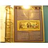 Image 3 : "Deluxe Folio of America's First National Parks Two Dollar Bills" All have been colorized and displa