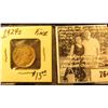 Image 1 : 1924 S Buffalo Nickel, Fine. Half of horn present.