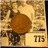 Image 1 : 1903  Indian Head Cent, Brown AU-Unc.