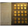 Image 2 : 1938-64 D Complete Set of Jefferson Nickels in a deluxe Whitman Album. Includes scarce 1950 D, all t