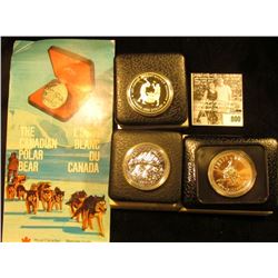 1875-1975 Calgary Canada, 1980 Polar Bear Canada, & 1988 250th Anniversary of the Saint-Maurice Iron