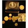 Image 1 : 1971 Indian-Days Banff Canada Kiwanis Dollar; (7) Canada Dimes; 1964 Canada Cent; (2) British & (2) 