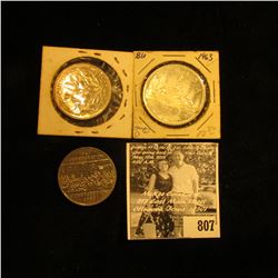 1963 Canada Silver Dollar; 1870-1970 Manitoba, & 1867-1982 Confederation Constitution Canada nickel 