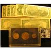 Image 2 : Series 1935A & 1935B One Dollar Silver Certificates; Series 1953 Two Dollar U.S. Note; (2) Series 19