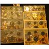 Image 2 : 1974, 1975, 1976, 1977, 1978, 1979. 1981, & 1986 Canada Six-Piece Uncirculated Coin Sets in original