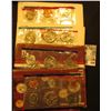 Image 2 : 1979, 80, 84, & 85 U.S. Mint Sets. Original as issued. ($12.28 face value) Red Book $31.00.