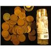 Image 2 : Roll of (50) Old Indian Head Cents in a plastic tube.