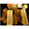 Image 2 : Roll of (65) Old Indian Head Cents in a plastic tubes.