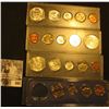 Image 2 : 1967 U.S. Special Mint Set, original as issued; 1959 & (2) 1964 BU Year Sets in Snaptight cases.