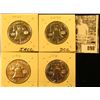 Image 2 : 1958 P, 60 P, 62 P, & 63 P Franklin Half Dollars. All Gem Proofs.