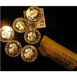 1981 Twenty-piece Original BU Roll of World Wide Mint Proof Issue One Ounce .999 Fine Silver Rounds 