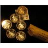 Image 2 : 1981 Twenty-piece Original BU Roll of World Wide Mint Proof Issue One Ounce .999 Fine Silver Rounds 