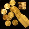Image 1 : Original BU Roll of (20) 1981 "One Troy Ounce /31.1 Grams/.999 Fine Silver/Silver Trade Unit" Medall