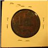 Image 2 : 960 . 1792 Norfolk & Norwich Half Penny Condor Token, EF, Slight corrosion.