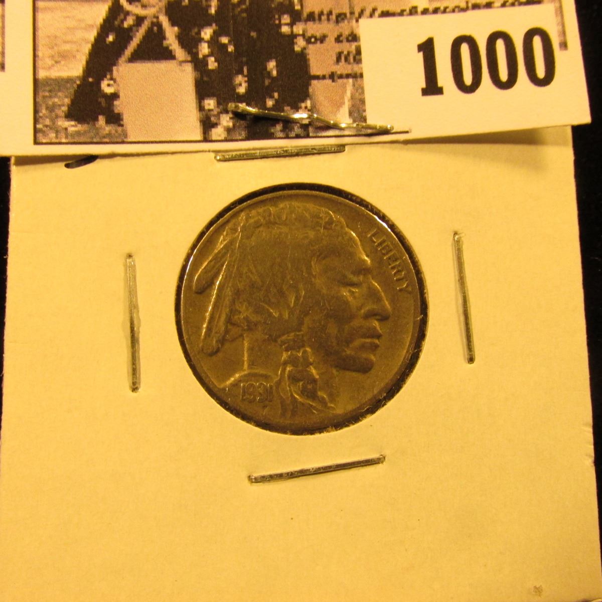 1931-S Buffalo Nickel VF
