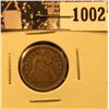 Image 1 : 1002 . 1857 Liberty Seated Dime, VF.