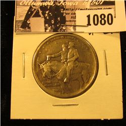 1080 . 1925 Stone Mountain Commemorative Silver Half-Dollar, VF-EF.