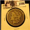 Image 1 : 1096 . 1890 CC U.S. Morgan Silver Dollar, VG.