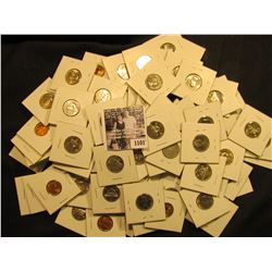 1101 . Bag of BU & Proof-like Canadian Nickels And Dimes