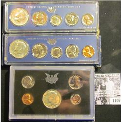 1106 . (2) 1966 Special Mint Sets & 1968 Proof Set.
