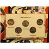 Image 2 : 1107 . 2000, 2005, 2006, & 2007 Gold-Plated State Quarter Sets; & 2000, 2002, 2005,2006, & 2007 Plat