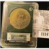 Image 2 : 1114 . 1904-S Super Toned U.S.  Morgan Silver Dollar in a slabbed holder.
