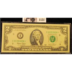 1121 . Series 2003 Two-Dollar Federal Reserve Star Note.