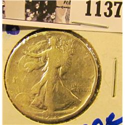 1137 . 1918 P Walking Liberty Half Dollar
