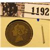 Image 1 : 1192 . 1888 Newfoundland Silver Dime