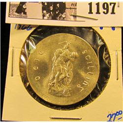 1197 . 1966 Irish Republic Silver 10 Shilling Coin