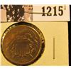 Image 1 : 1215 . 1865 U.S. Two Cent Piece
