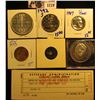Image 1 : 1219 . Jimmy Carter Inaugural Token; 1933 VFW Help The Kiddies Good Luck Token; Mini Penny; Veterans