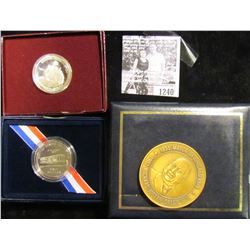 1240 . The Mayor Chicago Richard Joseph Daley Medal & Box Set; 2003 P First Flight Commemorative Pro