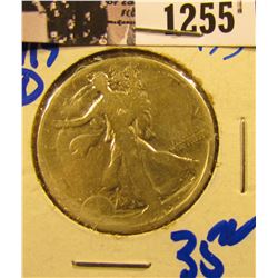 1255 . 1919-D Walking Liberty Half Dollar