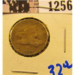 1256 . 1857 Flying Eagle Penny