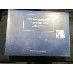 1269 . U.S. uncirculated mint set and stamp collection.  The first year starts with 1966 and include