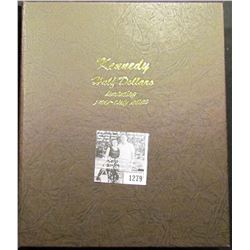 1279 . Dansco Kennedy Half Dollar Includes Proof Only Issues. Empty Book no coins.