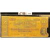 Image 1 : 1287 . Ten Dollar Confederate States of America Civil War Note From Richmond, Virginia Dated Feb. 17