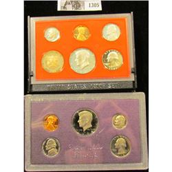 1305 . 1982 S & 84 S U.S. Proof Sets. Original as issued.