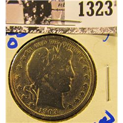 1323 . 1903-O Barber Half Dollar