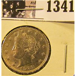 1341 . Show Stopper 1883 No Cents V Nickel