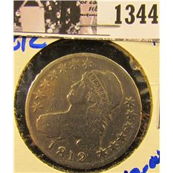 1344 . 1812 Bust Half Dollar