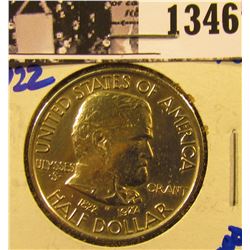 1346 . 1922 Grant Commemorative Silver Half Dollar