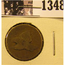 1348 . 1858 Flying Eagle Penny