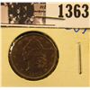 Image 1 : 1363 . 1863 Civil War Token with a rotated everse mint error.