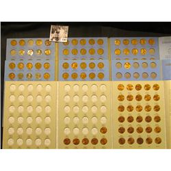 1367 . (3) Sets of incomplete  Lincoln Cents.  (2) Books start at 1941.  The other starts at 1975