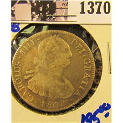 1370 . 1808-PJ Four Reales from Bolivia