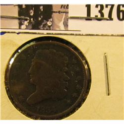 1376 . 1834 Classic Head Half Cent